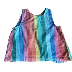 Hanna Andersson Rainbow Tank (4T/100)